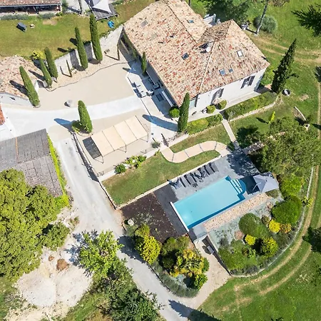 Domaine De La Roque A La Campagne Bbq Ping Pong-piscine Prviee Chauffee Nyaraló *