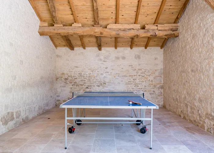 בית נופש Domaine De La Roque A La Campagne Bbq Ping Pong Oc Keys Valprionde