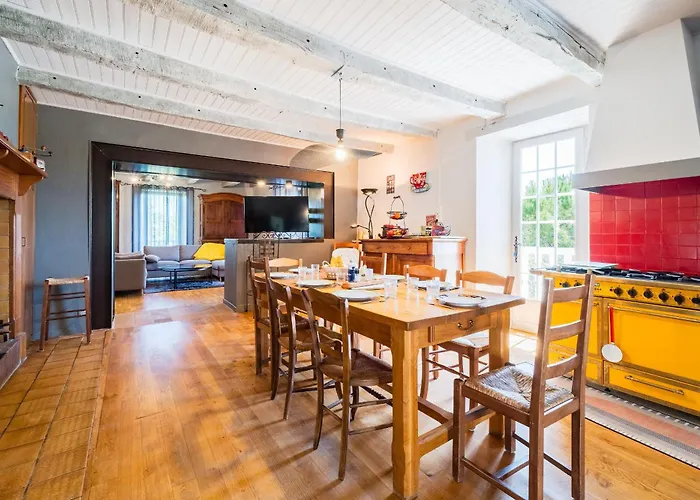 Nyaraló Domaine De La Roque A La Campagne Bbq Ping Pong-piscine Prviee Chauffee Valprionde